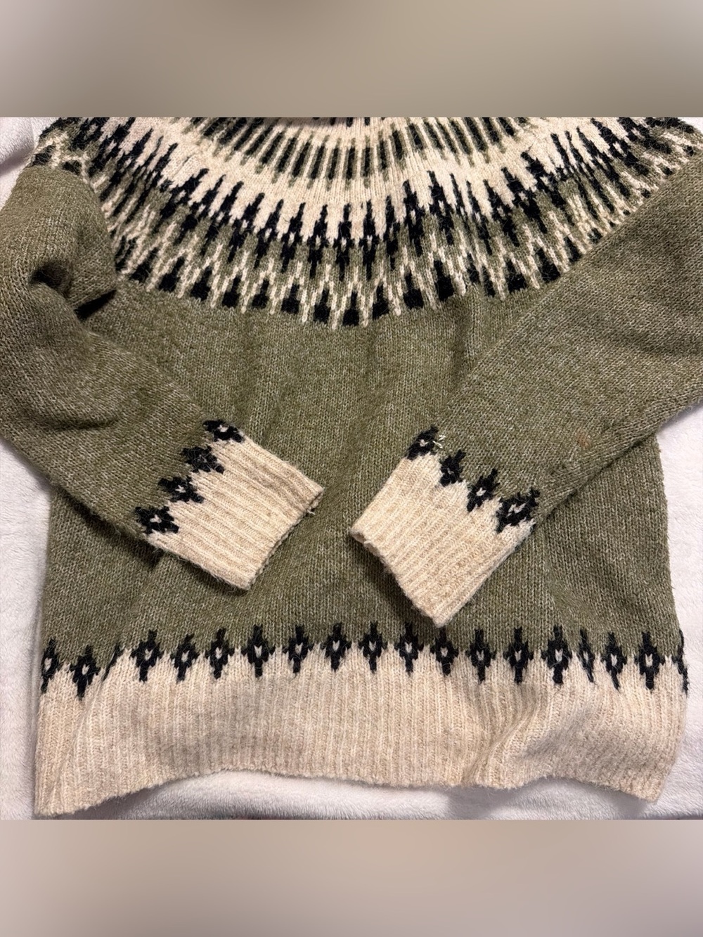 Knit Sweater with Pattern - Picture 3 of 5